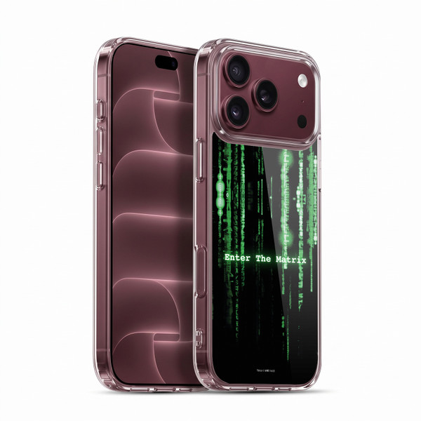 The Matrix Key Art Enter The Matrix Soft Gel Case for Apple iPhone 18 Pro Max