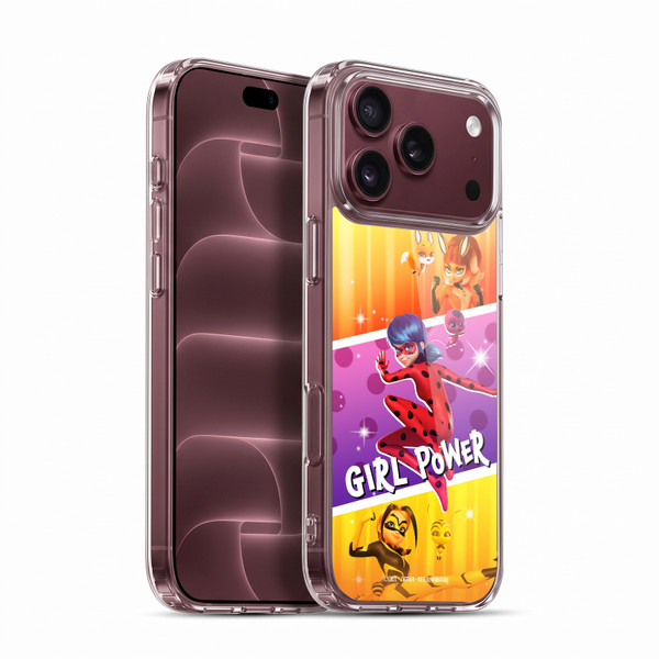 Miraculous Ladybug Graphics Girl Power Soft Gel Case for Apple iPhone 18 Pro Max