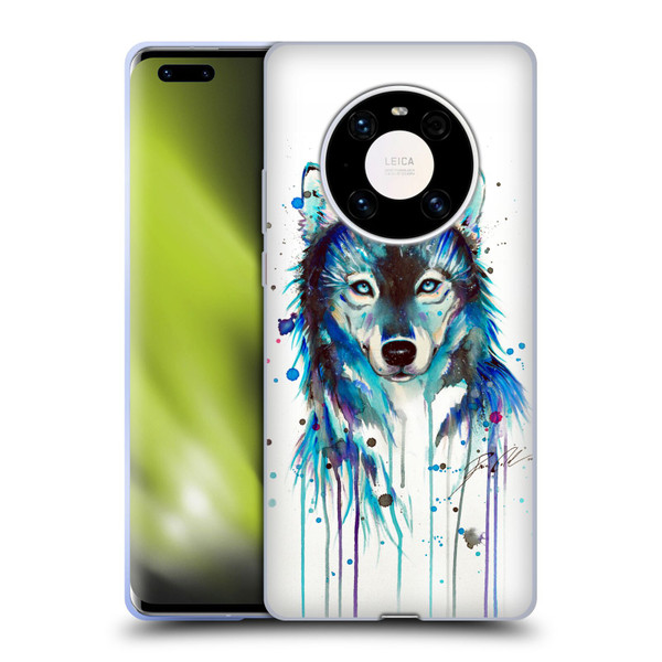 Pixie Cold Animals Ice Wolf Soft Gel Case for Huawei Mate 40 Pro 5G