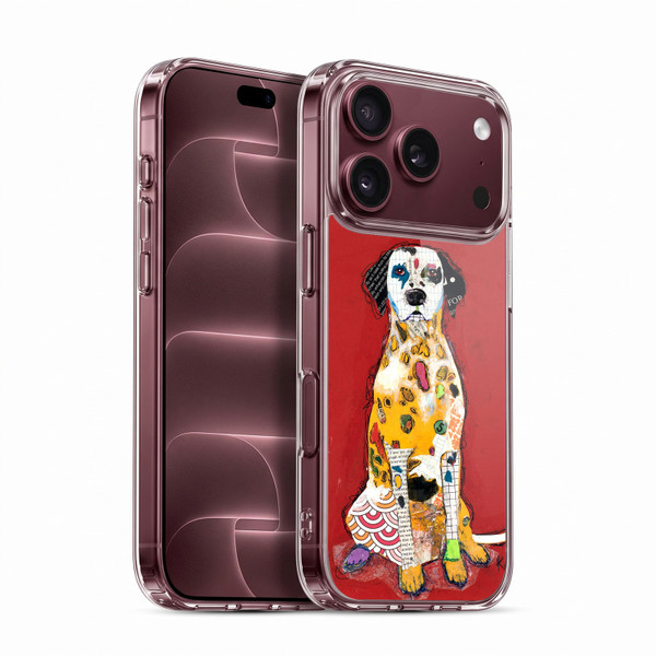 Michel Keck Dogs 2 Dalmatian Soft Gel Case for Apple iPhone 18 Pro