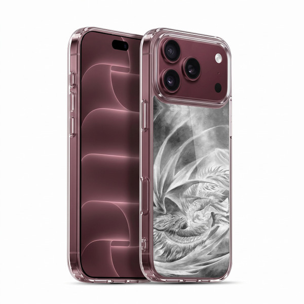 Ruth Thompson Dragons Silver Ice Soft Gel Case for Apple iPhone 18 Pro Max