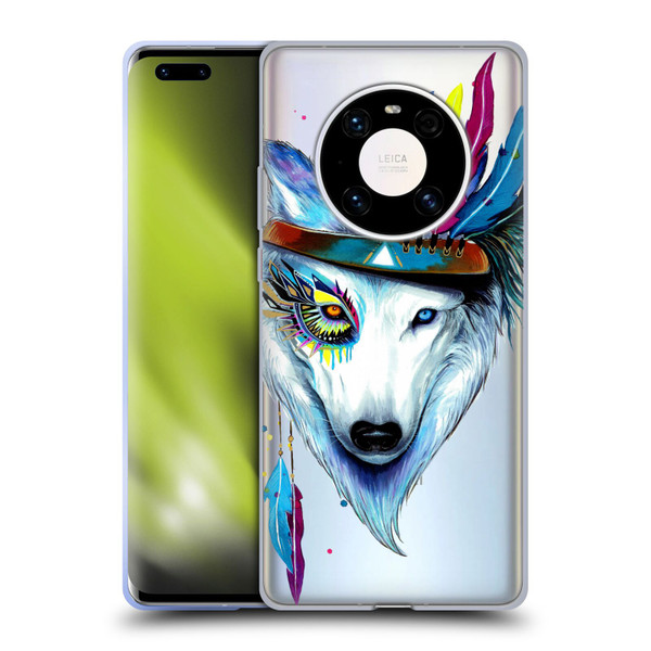 Pixie Cold Animals Warrior Soft Gel Case for Huawei Mate 40 Pro 5G