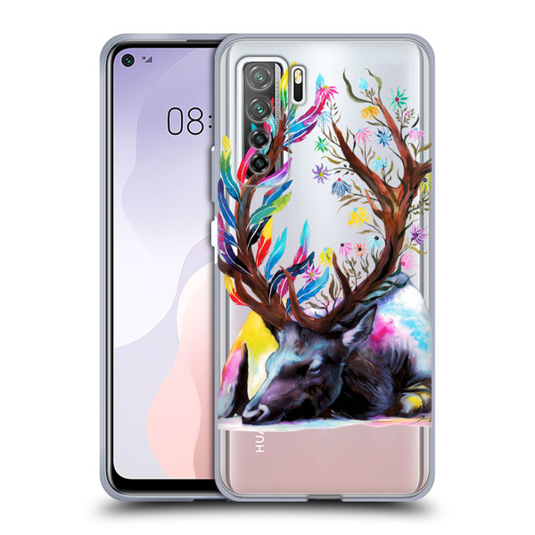 Pixie Cold Animals Memories Soft Gel Case for Huawei Nova 7 SE/P40 Lite 5G
