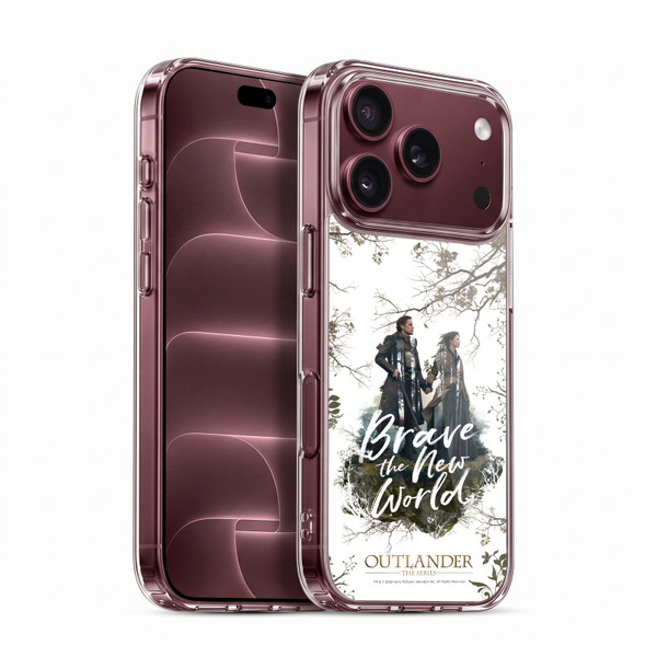 Outlander Composed Graphics Brave The New World Soft Gel Case for Apple iPhone 18 Pro