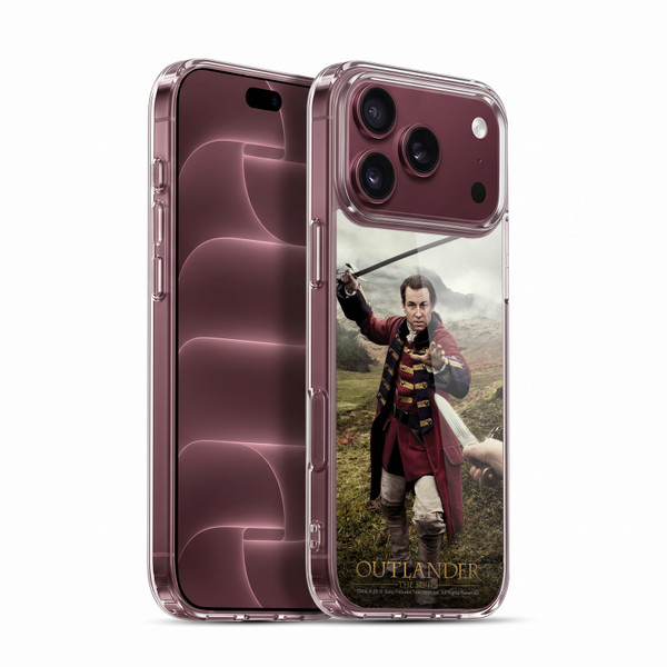 Outlander Characters Jonathan Randall In Action Soft Gel Case for Apple iPhone 18 Pro Max