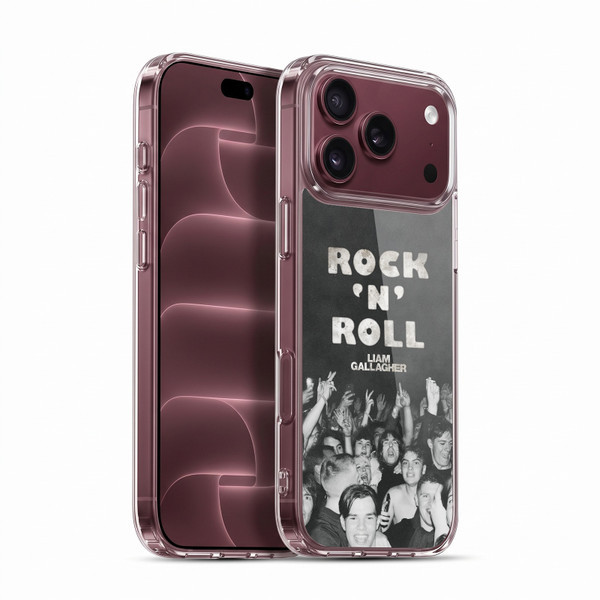 Liam Gallagher Graphics Album Cover Soft Gel Case for Apple iPhone 18 Pro Max
