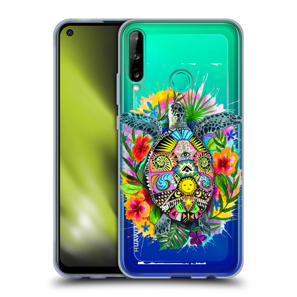 Pixie Cold Animals Turtle Life Soft Gel Case for Huawei P40 lite E