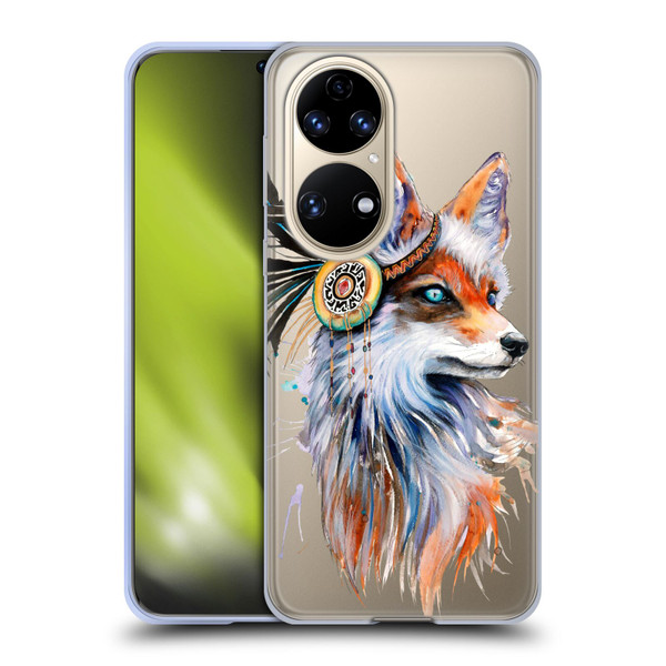 Pixie Cold Animals Fox Soft Gel Case for Huawei P50