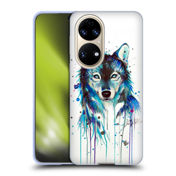 Pixie Cold Animals Ice Wolf Soft Gel Case for Huawei P50