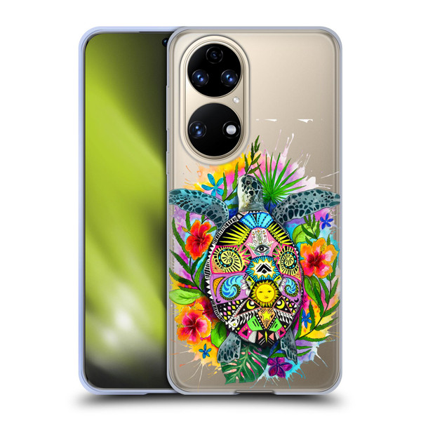 Pixie Cold Animals Turtle Life Soft Gel Case for Huawei P50
