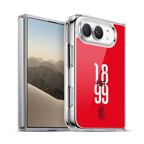 AC Milan Graphics Est. 1899 Soft Gel Case for Apple iPhone Duo