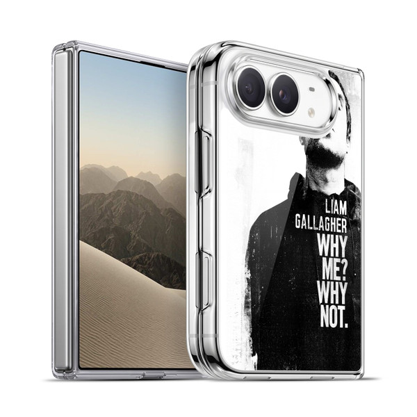 Liam Gallagher Graphics Why Me Soft Gel Case for Apple iPhone Duo
