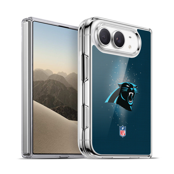 NFL Carolina Panthers Artwork LED Soft Gel Case for Apple iPhone Duo