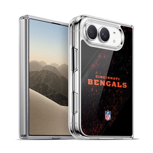 NFL Cincinnati Bengals Logo Blur Soft Gel Case for Apple iPhone Duo