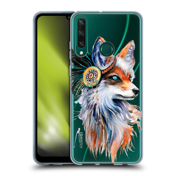 Pixie Cold Animals Fox Soft Gel Case for Huawei Y6p