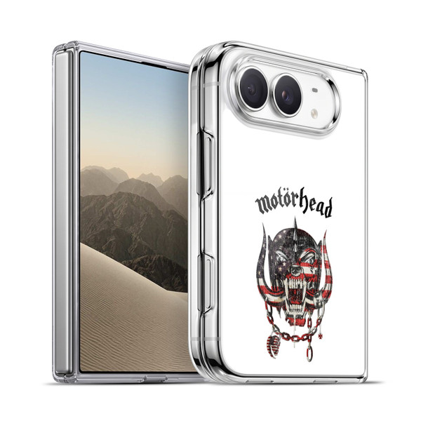 Motorhead Graphics American Skull Soft Gel Case for Apple iPhone Duo
