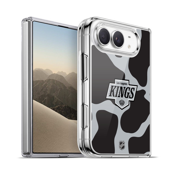 NHL Los Angeles Kings Cow Pattern Soft Gel Case for Apple iPhone Duo