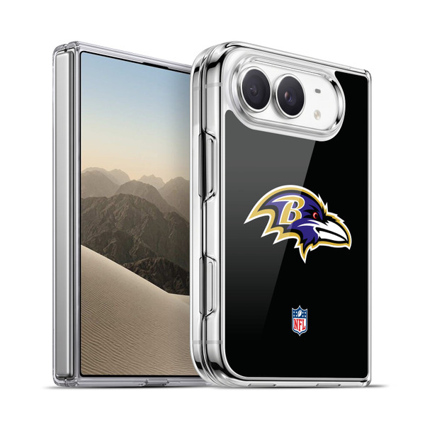 NFL Baltimore Ravens Logo Plain Soft Gel Case for Apple iPhone Duo