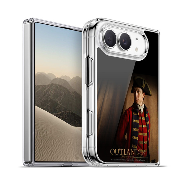 Outlander Characters Jonathan Randall Portrait Soft Gel Case for Apple iPhone Duo