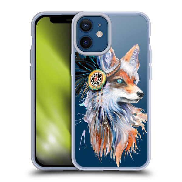 Pixie Cold Animals Fox Soft Gel Case for Apple iPhone 12 Mini