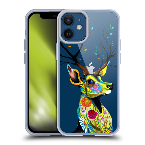 Pixie Cold Animals King Of The Forest Soft Gel Case for Apple iPhone 12 Mini