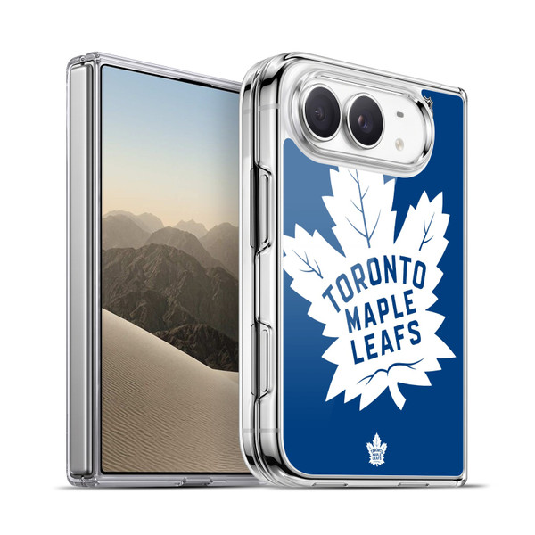 NHL Toronto Maple Leafs Oversized Soft Gel Case for Apple iPhone Duo