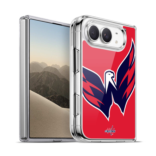 NHL Washington Capitals Oversized Soft Gel Case for Apple iPhone Duo