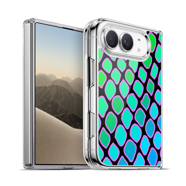 Head Case Designs Mad Prints Aqua Snake Soft Gel Case for Apple iPhone Duo