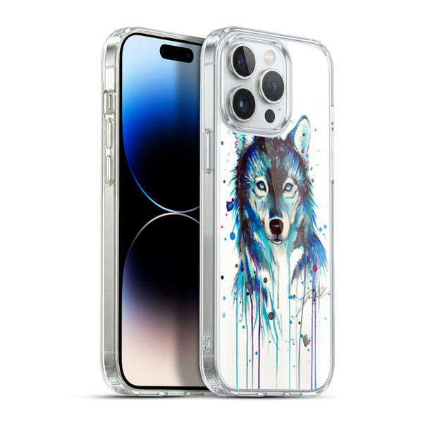Pixie Cold Animals Ice Wolf Soft Gel Case for Apple iPhone 13 Pro Max & MagSafe