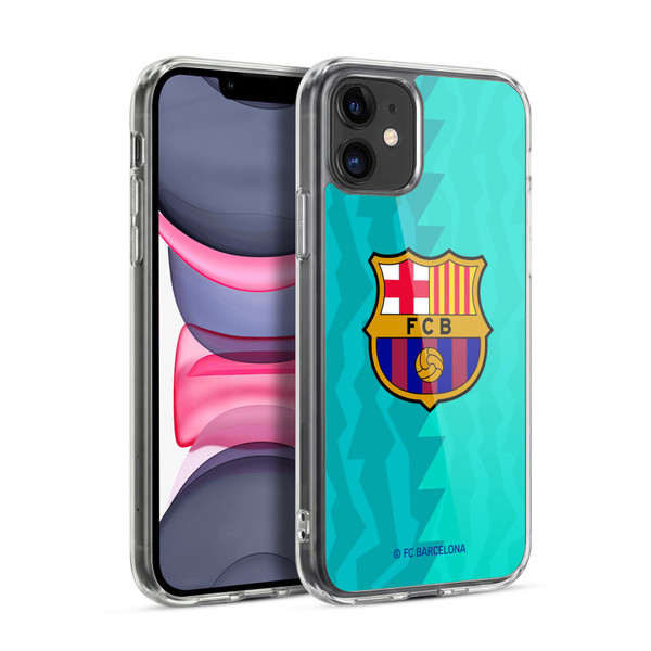 FC Barcelona 2026/27 Crest Kit Third Soft Gel Case for Apple iPhone 11