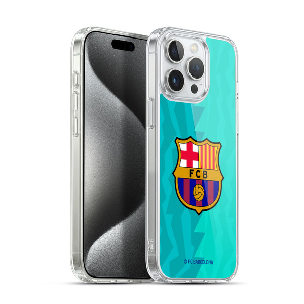 FC Barcelona 2026/27 Crest Kit Third Soft Gel Case for Apple iPhone 15 Pro Max & MagSafe