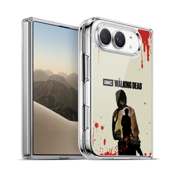 AMC The Walking Dead Silhouettes Glenn Soft Gel Case for Apple iPhone Duo