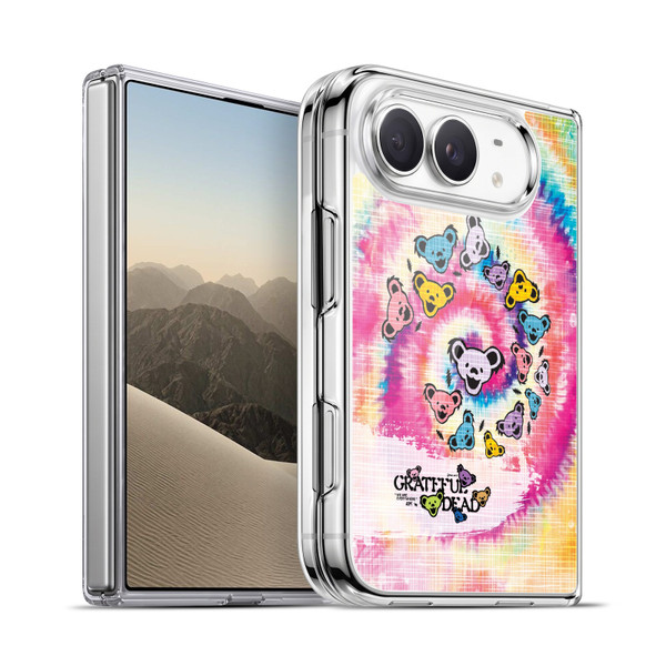 Grateful Dead Graphics Bear Tie Dye Soft Gel Case for Apple iPhone Duo