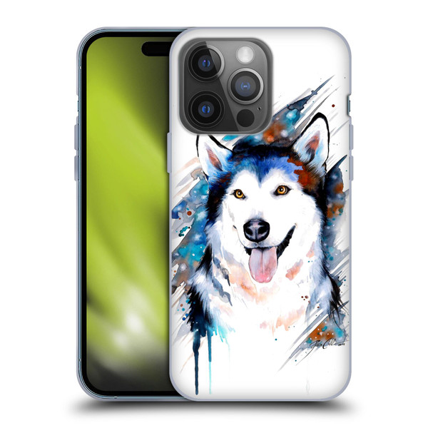 Pixie Cold Animals Husky Soft Gel Case for Apple iPhone 14 Pro