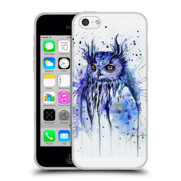 Pixie Cold Animals Secrets Soft Gel Case for Apple iPhone 5c