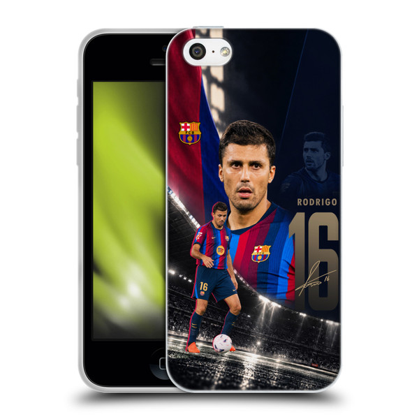 FC Barcelona 2026/27 First Team Rodri Soft Gel Case for Apple iPhone 5c