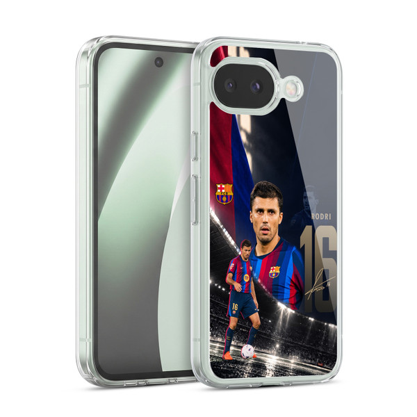 FC Barcelona 2026/27 First Team Rodri Soft Gel Case for Google Pixel 10a