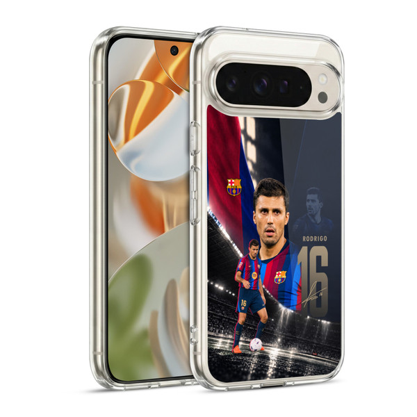 FC Barcelona 2026/27 First Team Rodri Soft Gel Case for Google Pixel 9 / Pixel 9 Pro