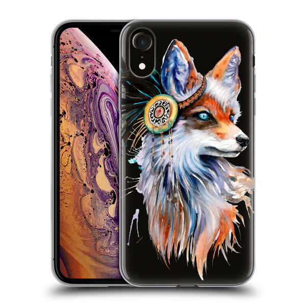 Pixie Cold Animals Fox Soft Gel Case for Apple iPhone XR