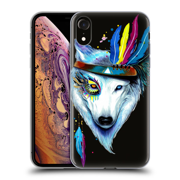 Pixie Cold Animals Warrior Soft Gel Case for Apple iPhone XR