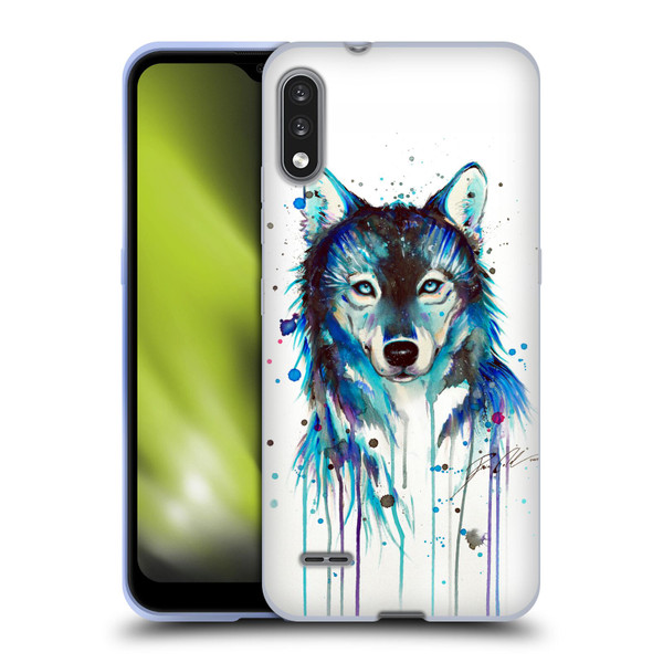 Pixie Cold Animals Ice Wolf Soft Gel Case for LG K22