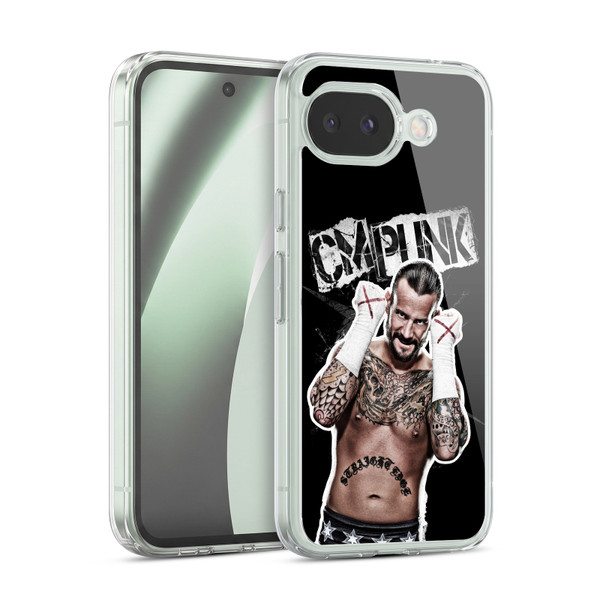 WWE CM Punk Graphics Soft Gel Case for Google Pixel 10a