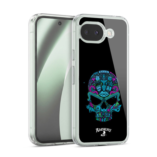 Alchemy Gothic Skull Toil N Trouble Soft Gel Case for Google Pixel 10a