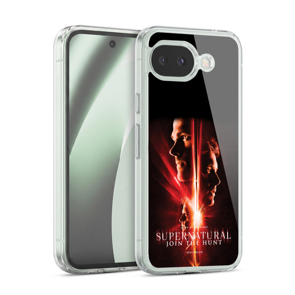 Supernatural Key Art Sam, Dean & Castiel Soft Gel Case for Google Pixel 10a
