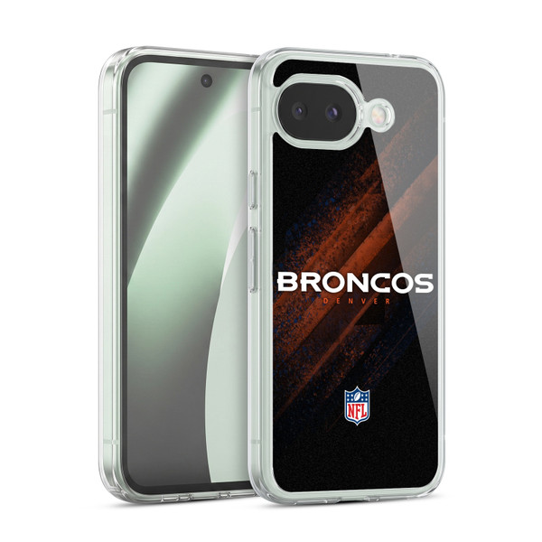 NFL Denver Broncos Logo Blur Soft Gel Case for Google Pixel 10a