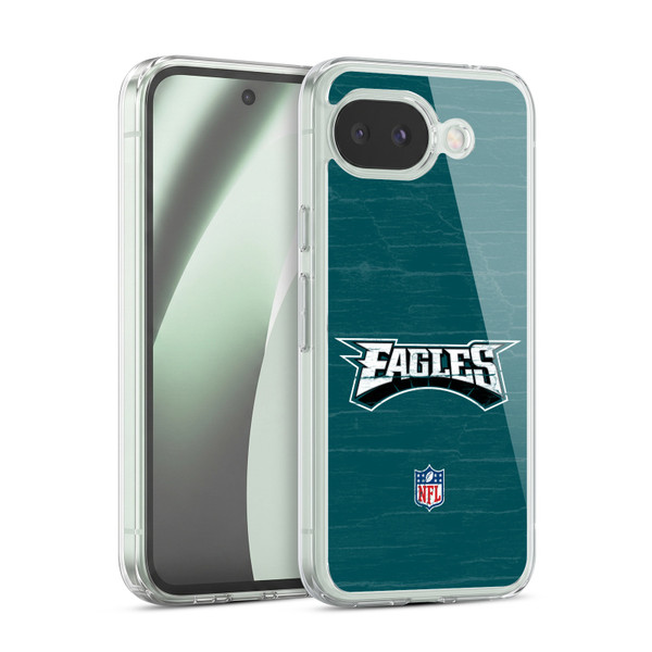 NFL Philadelphia Eagles Logo Distressed Look Soft Gel Case for Google Pixel 10a