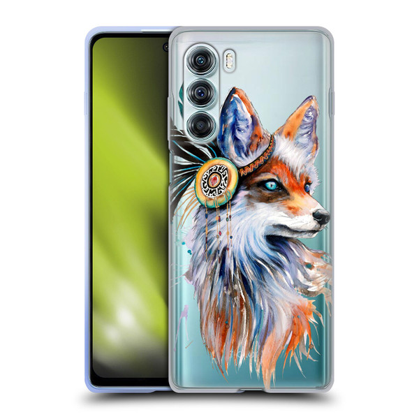 Pixie Cold Animals Fox Soft Gel Case for Motorola Edge S30 / Moto G200 5G