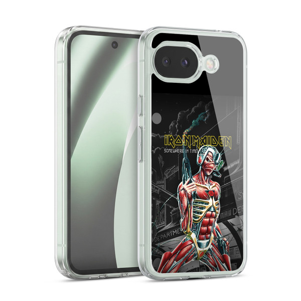 Iron Maiden Album Covers Somewhere Soft Gel Case for Google Pixel 10a
