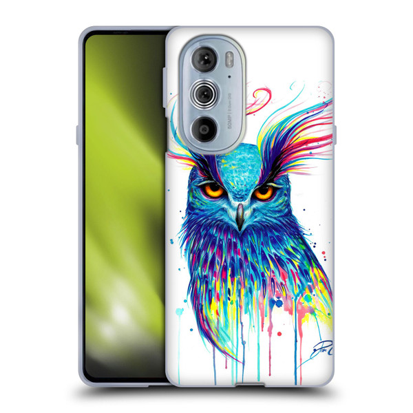 Pixie Cold Animals Into The Blue Soft Gel Case for Motorola Edge X30