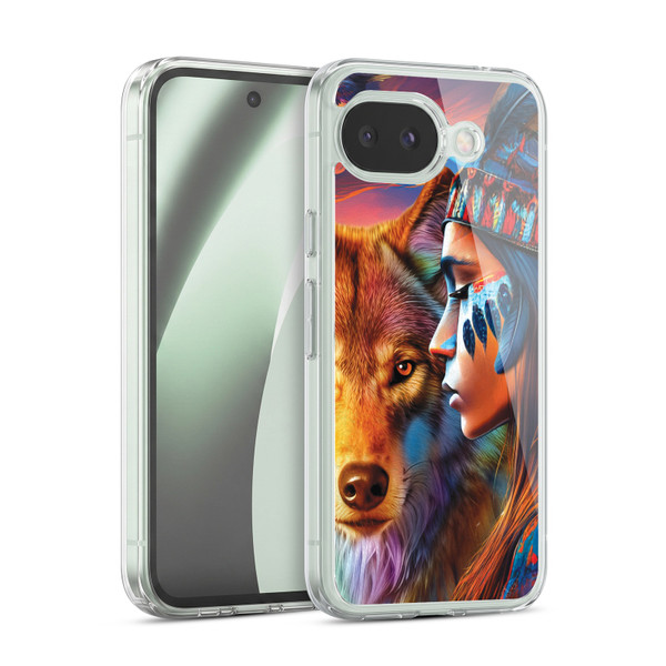 Michael David Ward Animals Wolf Soft Gel Case for Google Pixel 10a